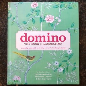 “Domino: the book of decorating” coffee table book